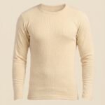 Men Woollen Thermal Wear Shirt- Skin Color