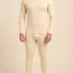 Men Woollen Thermal Wear Full suit- Skin Color