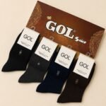 GOL Men’s Executive Premium Cotton Formal Socks – Pack of 12