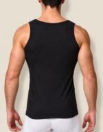 Moon Sleeveless Vest – Black - Image 3