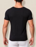 Moon Black Half Sleeves Vest - Image 3