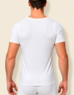 Moon Half Sleeves Vest – White - Image 2