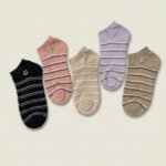 Women’s 5 Pair Cotton Ankle Socks